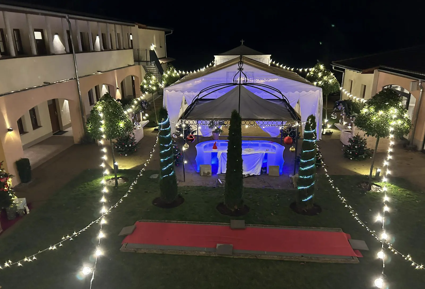 Santa’s Garden Weihnachtsfeier in der Garden Villa