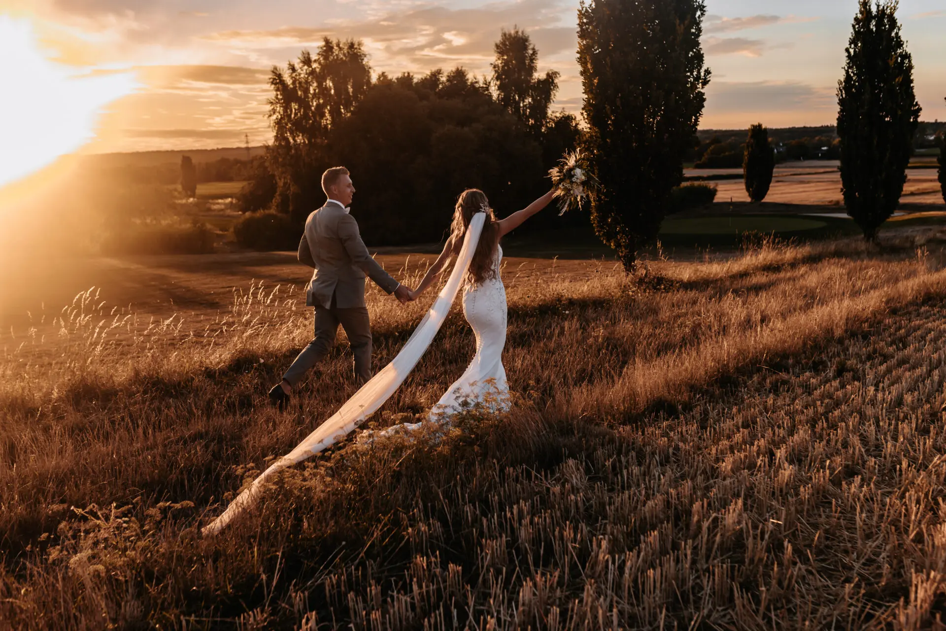 Hochzeitsshooting rund um die Garden Villa